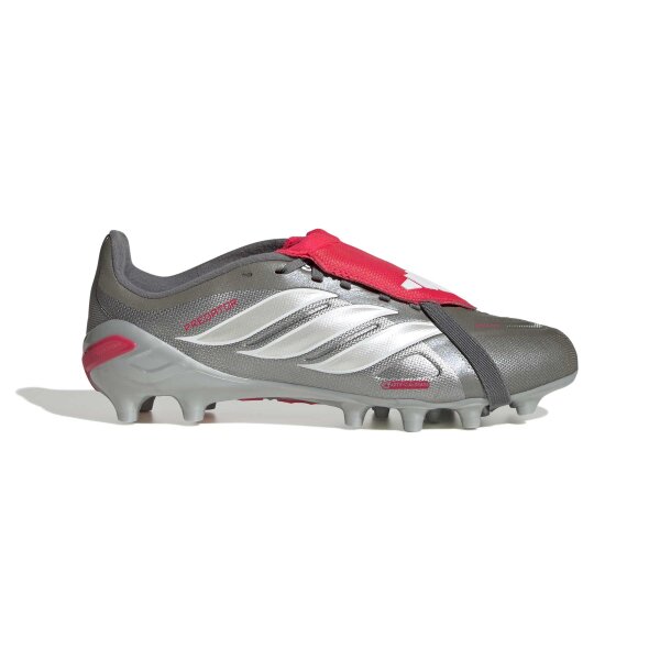 adidas Predator League Fußballschuhe Mit Umklappbarer Zunge Für Kunstrasen . Kinder - iron met./zero met./lucid red