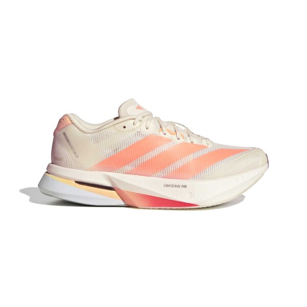 adidas Adizero Boston 13 Schuhe Damen - off white/beam orange/acid orange