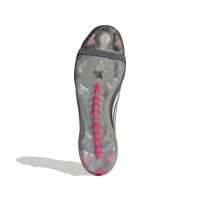 adidas Predator Pro Fold-Over Tongue Firm Ground Fußballschuhe - iron met./zero met./lucid red