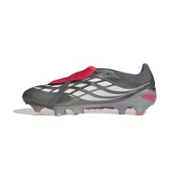 adidas Predator Pro Fold-Over Tongue Firm Ground Fußballschuhe - iron met./zero met./lucid red
