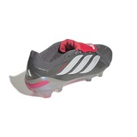 adidas Predator Pro Fold-Over Tongue Firm Ground Fußballschuhe - iron met./zero met./lucid red