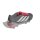 adidas Predator Pro Fold-Over Tongue Firm Ground Fußballschuhe - iron met./zero met./lucid red