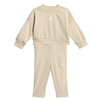 adidas Seasonal Sweat Trainingsset Kinder - beige/weiß