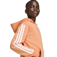 adidas Essentials Hoodie Kinder - orange/weiß