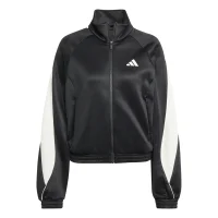 adidas Stadium Trainingsjacke Damen - schwarz/weiß