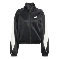 adidas Stadium Trainingsjacke Damen - schwarz/weiß