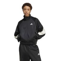 adidas Stadium Trainingsjacke Damen - schwarz/weiß