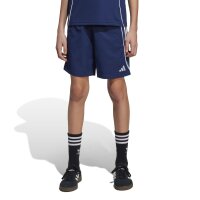 adidas Tiro 25 Competition Downtime Shorts Kinder - blau/weiß