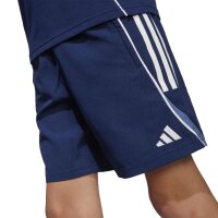 adidas Tiro 25 Competition Downtime Shorts Kinder - blau/weiß