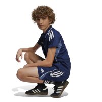 adidas Tiro 25 Competition Downtime Shorts Kinder - blau/weiß
