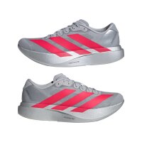 adidas Adizero Evo Sl Laufschuhe Herren - silver met./lucid red/iron met.