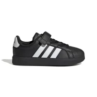 adidas Streettalk Kinder - core black/white/gold met.