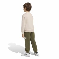 adidas Essentials Jogginganzug Kinder - grün/beige/weiß