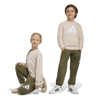 adidas Essentials Jogginganzug Kinder - grün/beige/weiß