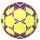 Derbystar Indoor Beta v24 Hallenball - gelb/lila