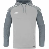 Jako Performance Hoodie Herren - grau/weiß