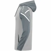 Jako Performance Hoodie Herren - grau/weiß