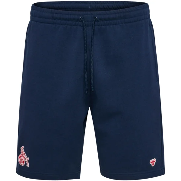 hummel 1. FC Köln Fan-Shorts 25/26 Herren - navy/rot