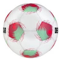 Derbystar Tempo APS v25 Fußball - weiss/rot/grün