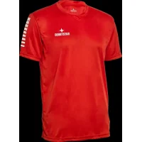 Derbystar Contra Trikot Kinder - rot/weiss