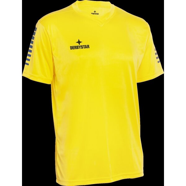 Derbystar Contra Trikot Kinder - gelb/blau