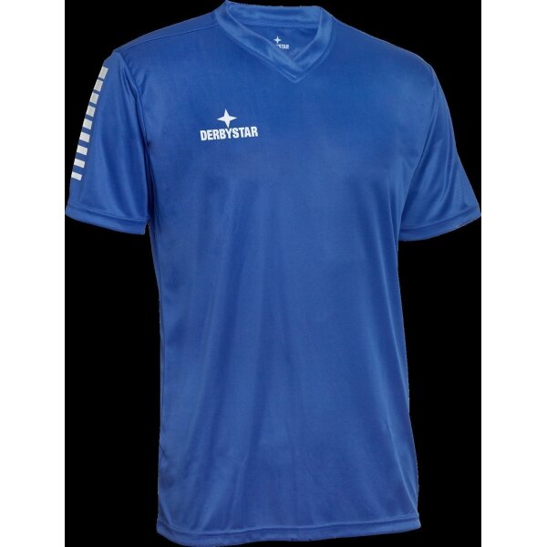 Derbystar Contra Trikot Kinder - blau/weiss