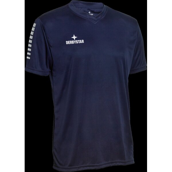 Derbystar Contra Trikot Kinder - navy/weiss