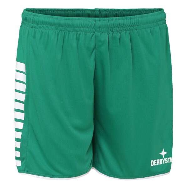 Derbystar Hyper Sporthose kurz v24 Damen - grün/weiß