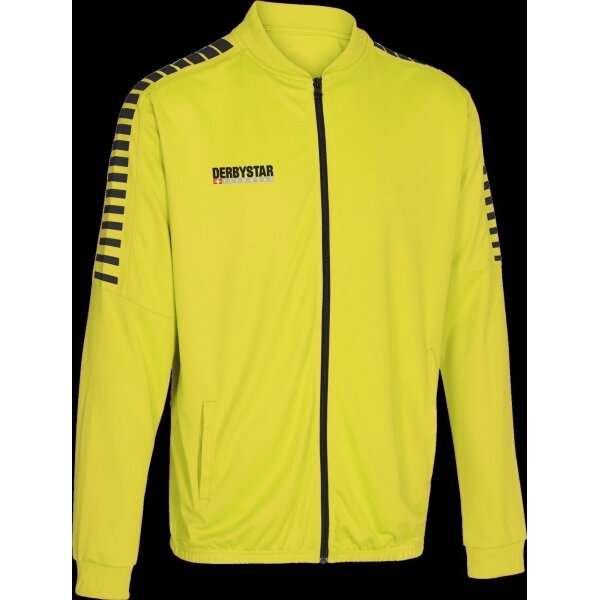 Derbystar Hyper Poly-Arbeitsjacke Kinder - gelb/schwarz
