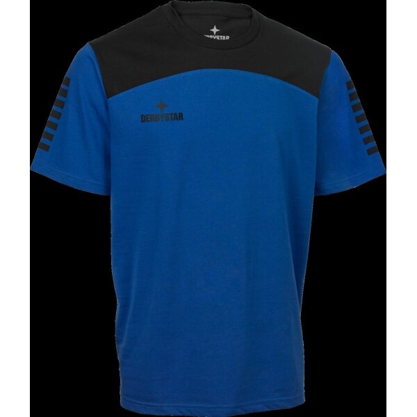 Derbystar T-Shirt Ultimo v23 - blau/schwarz