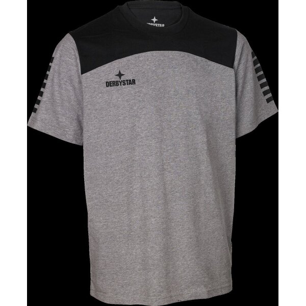 Derbystar T-Shirt Ultimo v23 - grau/schwarz