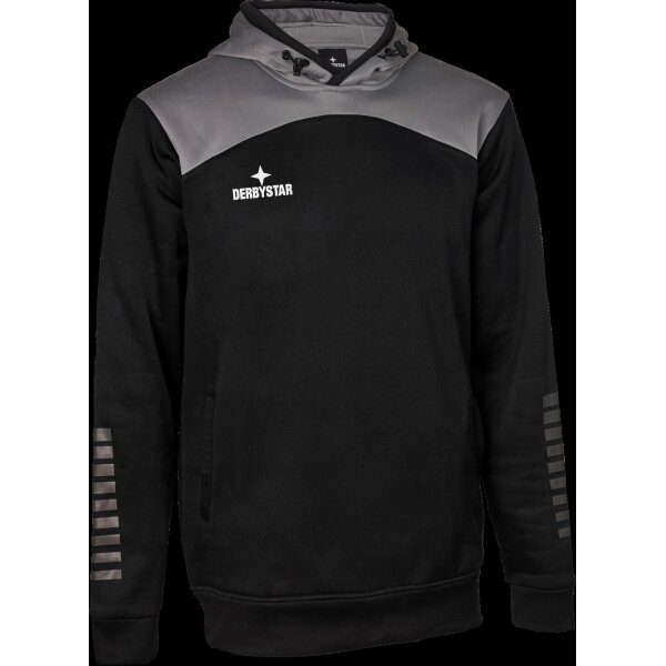 Derbystar Kapuzenpullover Ultimo v23 - schwarz/grau