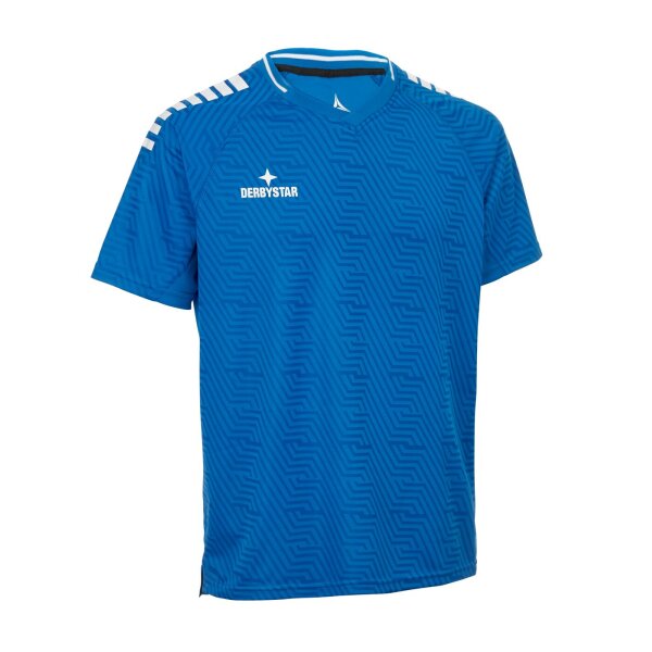 Derbystar Trikot Kurzarm Primo v24 - blau/weiss