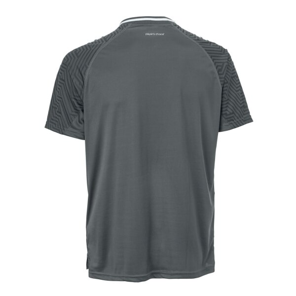 Derbystar Trikot Kurzarm Primo v24 - grau/weiss