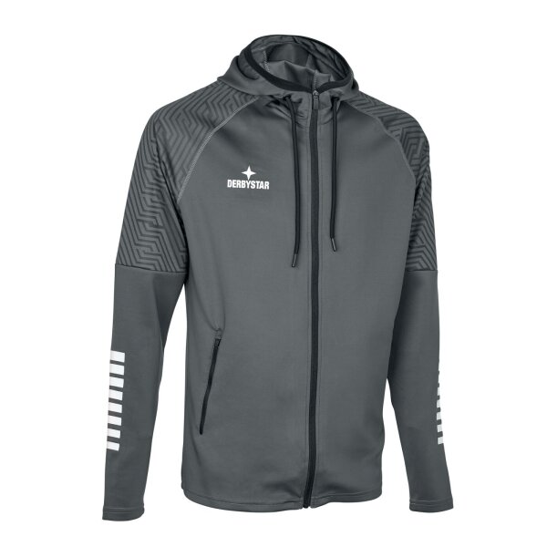 Derbystar Kapuzenjacke Primo v24 - schwarz/gelb