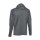 Derbystar Kapuzenjacke Primo v24 - grau/weiss