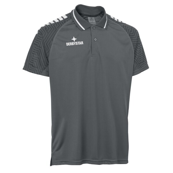 Derbystar Polo-Shirt Primo v24 - schwarz/gelb