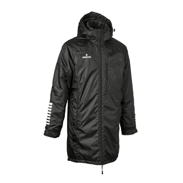 Derbystar Stadionjacke Primo v24 - schwarz/weiss