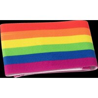 Derbystar Kapitänsbinde Rainbow Erwachsene - mehrfarbig