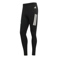 adidas Laufleggins Herren - schwarz/weiß