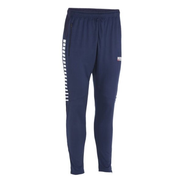 Derbystar Hyper Trainingshose Kinder - navy/weiss - S - Farbe: blau