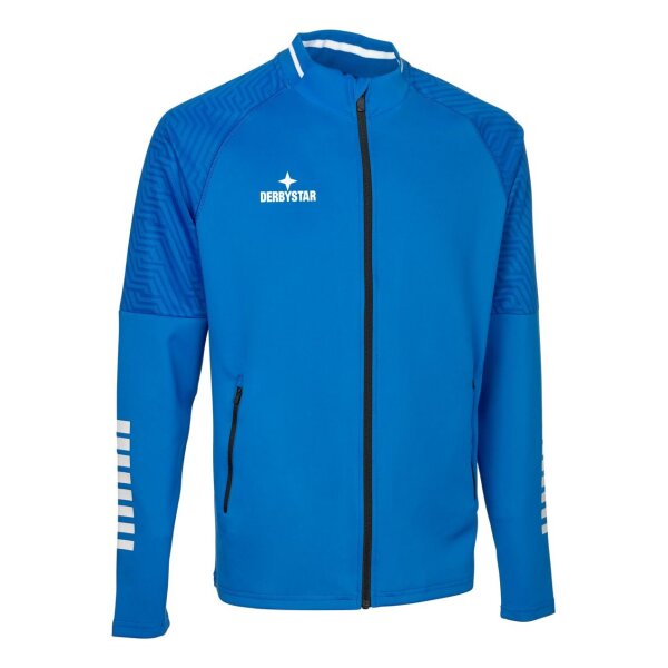 Derbystar Primo v24 Trainingsjacke Unisex - blau/weiß - M