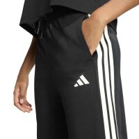 adidas Stadium 3-Streifen Trainingshose Damen - schwarz/weiß