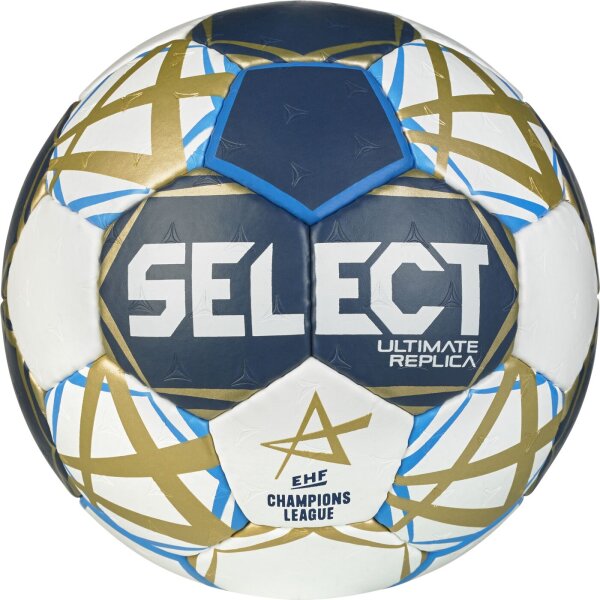 Select Replica EHF Champions League v25 Fußball Kinder - blau/weiss