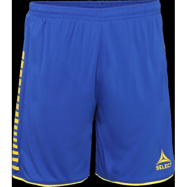 Select Argentina Sporthose kurz Damen und Kinder - blau/gelb