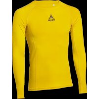 Select Funktionsshirt Lang Kompressionsshirts - gelb