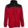 Select Kapuzen-Sweatjacke Oxford v22 - rot/schwarz
