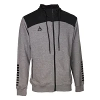 Select Oxford v22 Kapuzen-Sweatjacke Damen - grau/schwarz