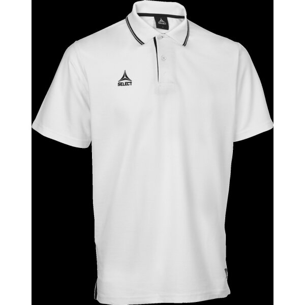 Select Poloshirt Oxford v22 - weiss