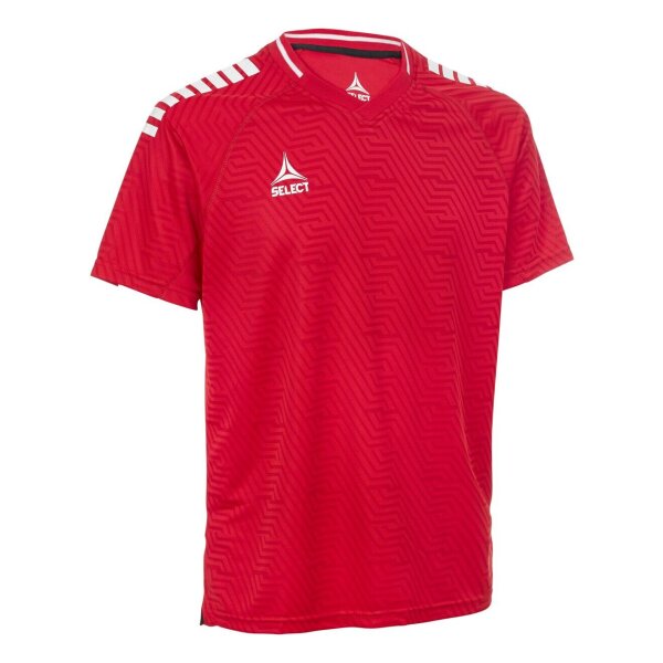Select Monaco Trikot v24 Unisex - rot/weiß - S